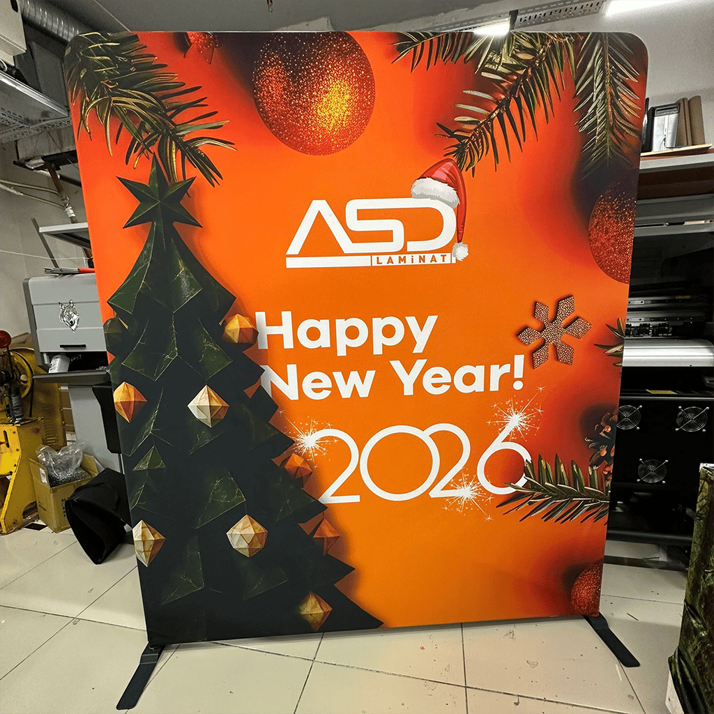 200x230 CM Portatif Kumaş Backdrop Reklam Stand