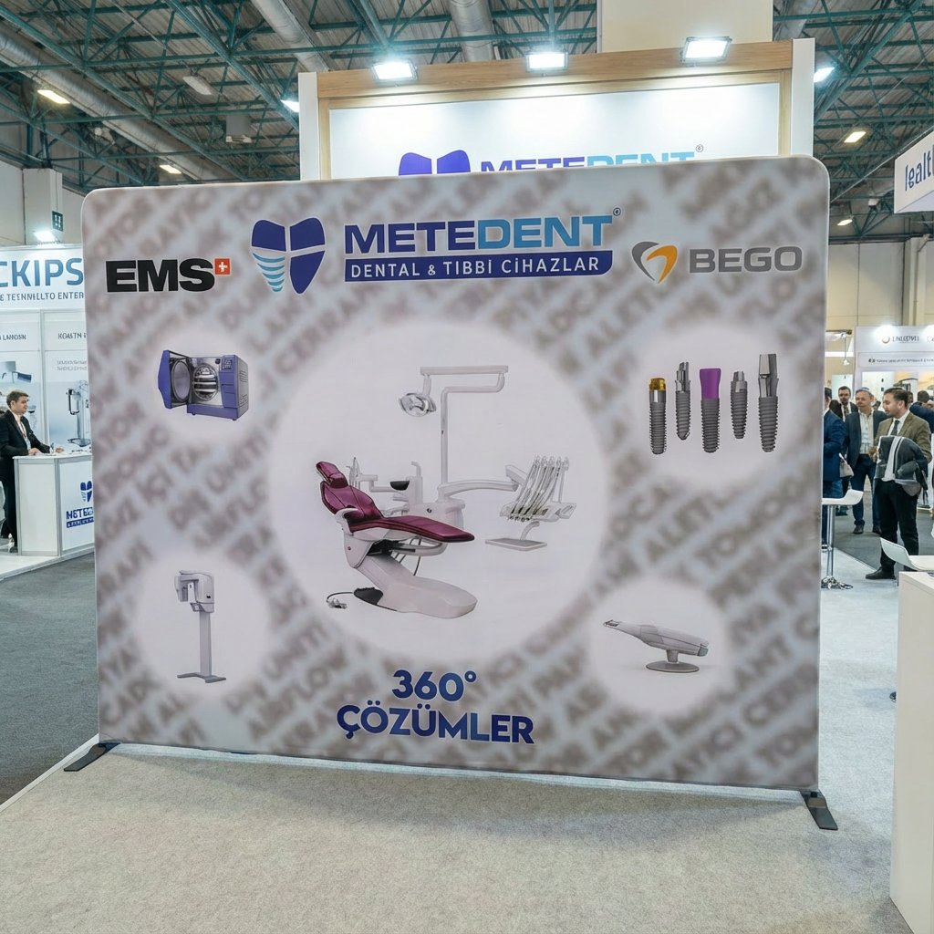 300x230 CM Modüler Kumaş Backdrop Reklam Stand