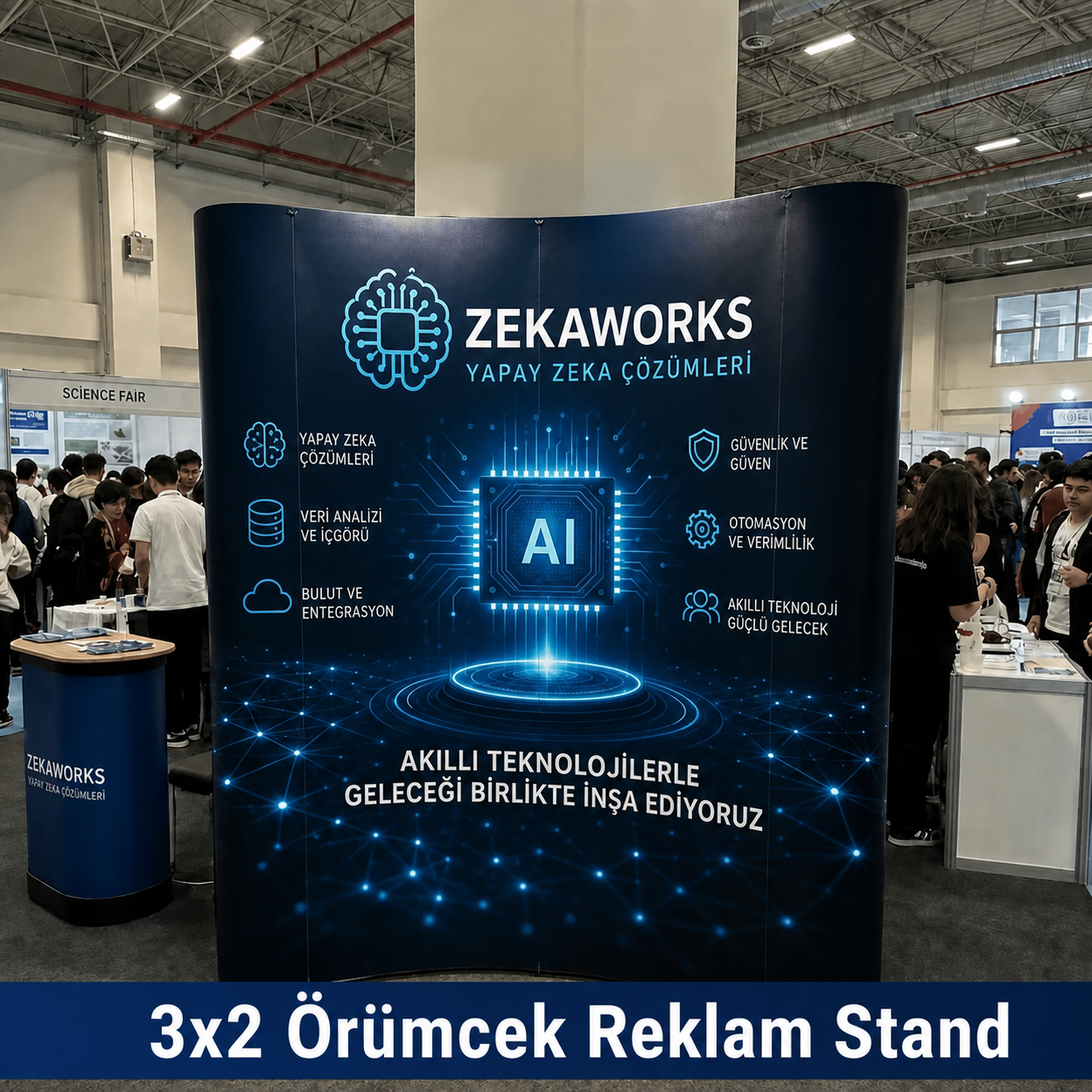 3x2 Örümcek Reklam Stand
