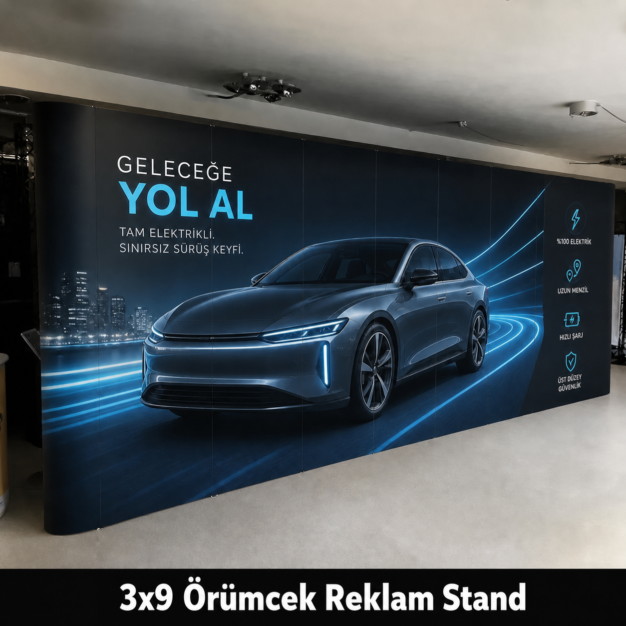 3x9 Örümcek Reklam Stand