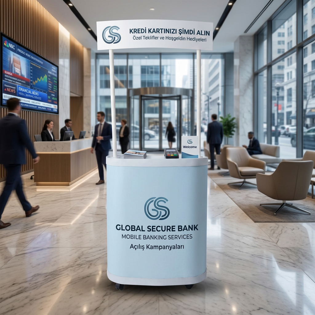 Banka Fasülye Reklam Stand