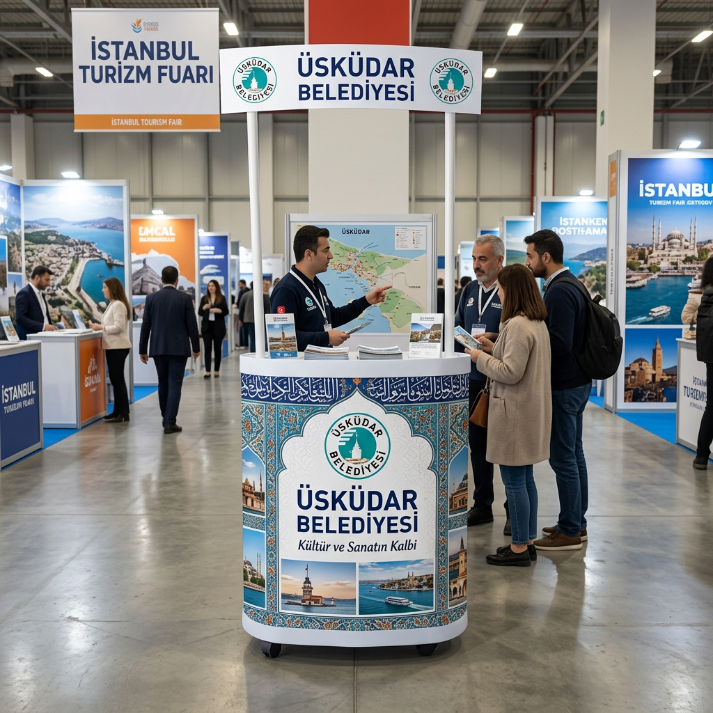 Belediye Oval Reklam Stand