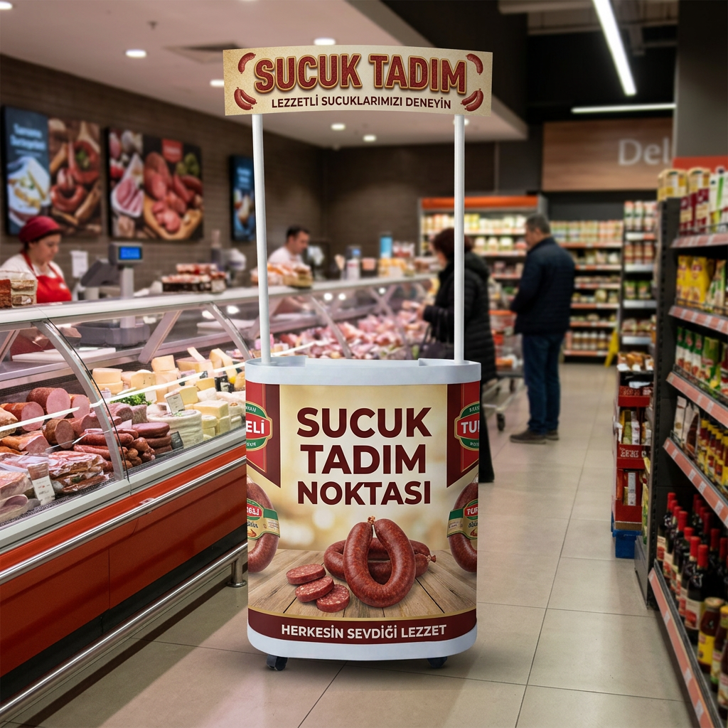 Gıda Reklam Standı