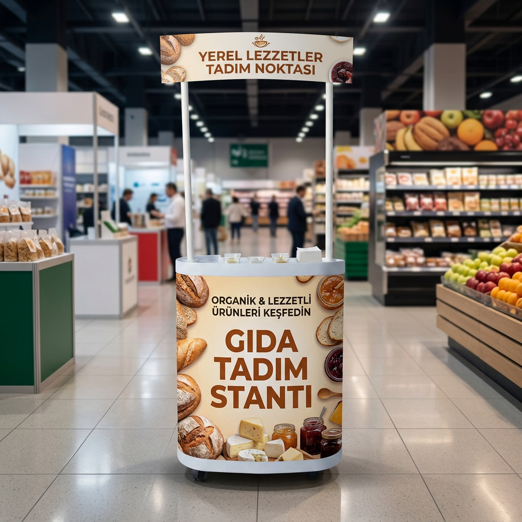 Gıda Fasülye Reklam Stand
