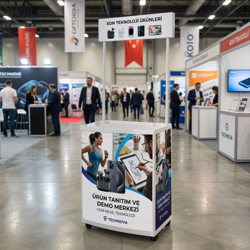 Ürün Kare Reklam Stand