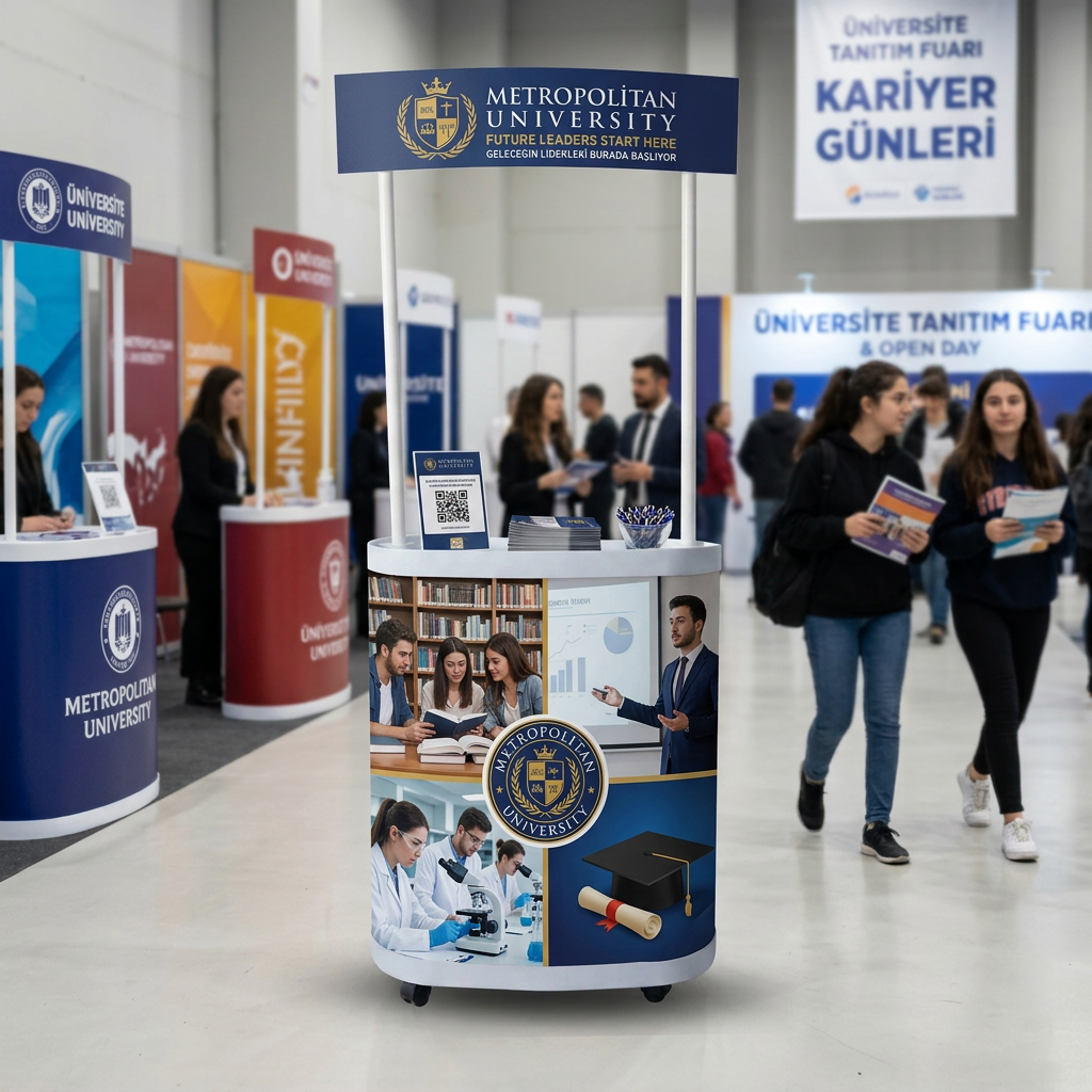 Üniversite Promosyon Reklam Stand